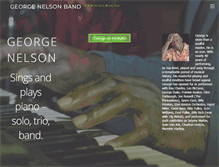 Tablet Screenshot of georgenelsonband.com